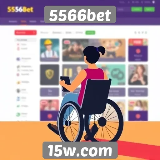 Acessibilidade e compatibilidade do site 5566bet